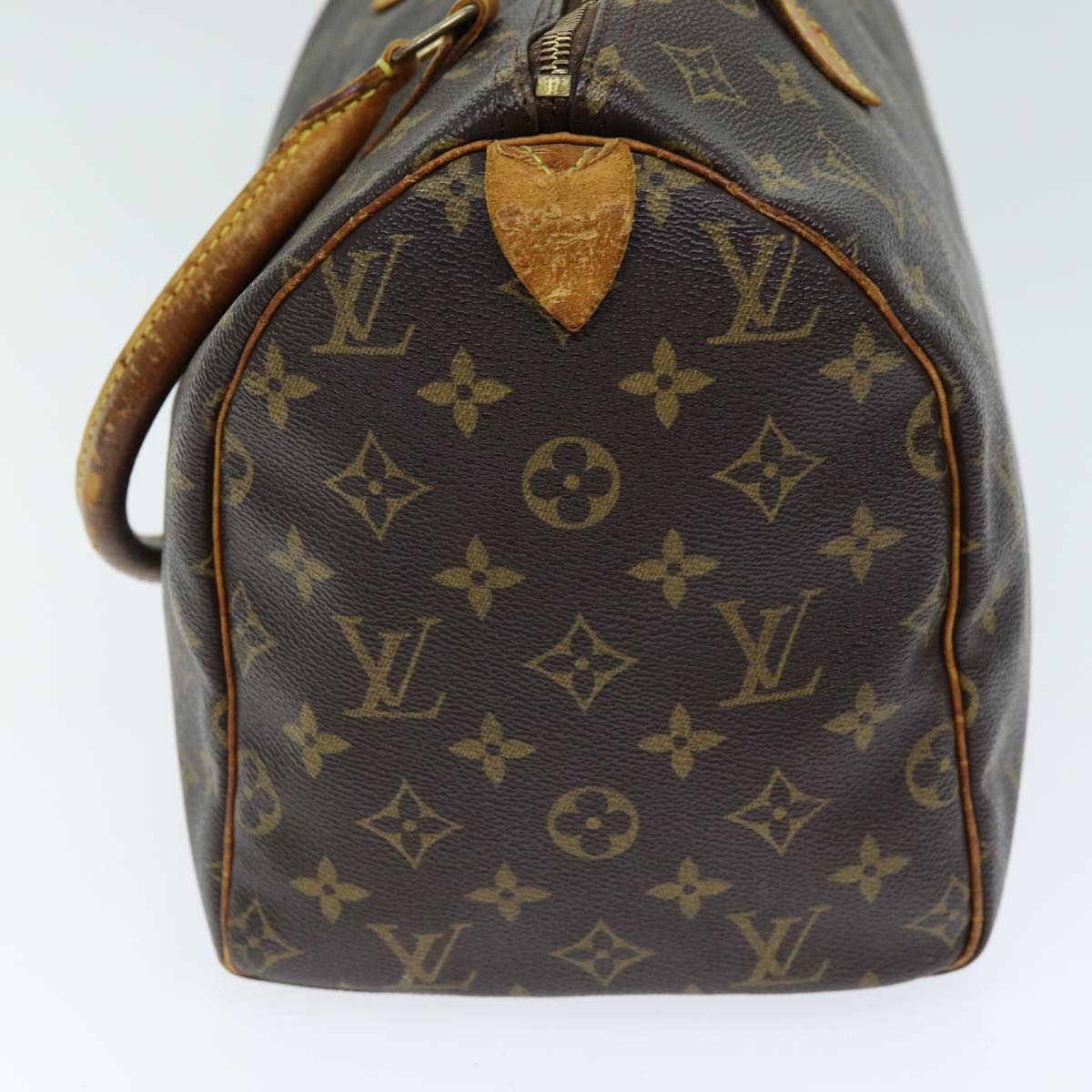 LOUIS VUITTON Monogram Speedy 30 Hand Bag M41526 LV yk12424