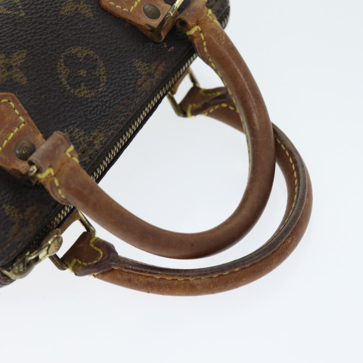 LOUIS VUITTON Monogram Mini Speedy Hand Bag M41534 LV yk12427