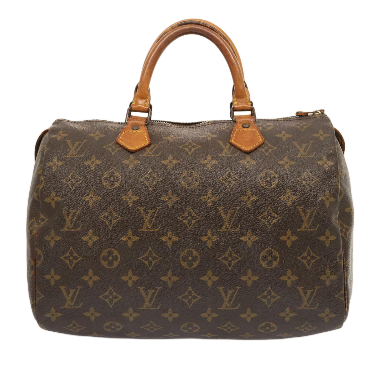 LOUIS VUITTON Monogram Speedy 30 Hand Bag M41526 LV yk12430