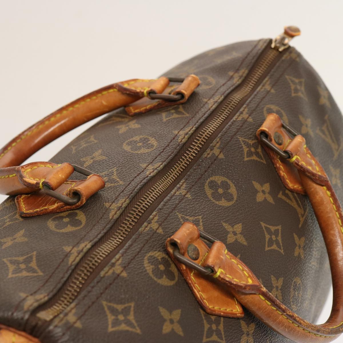 LOUIS VUITTON Monogram Speedy 30 Hand Bag M41526 LV yk12430