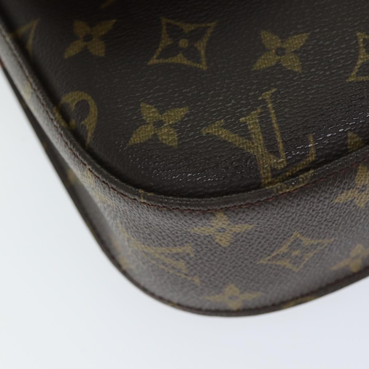 LOUIS VUITTON Monogram Saint Cloud GM Shoulder Bag M51242 LV yk12431