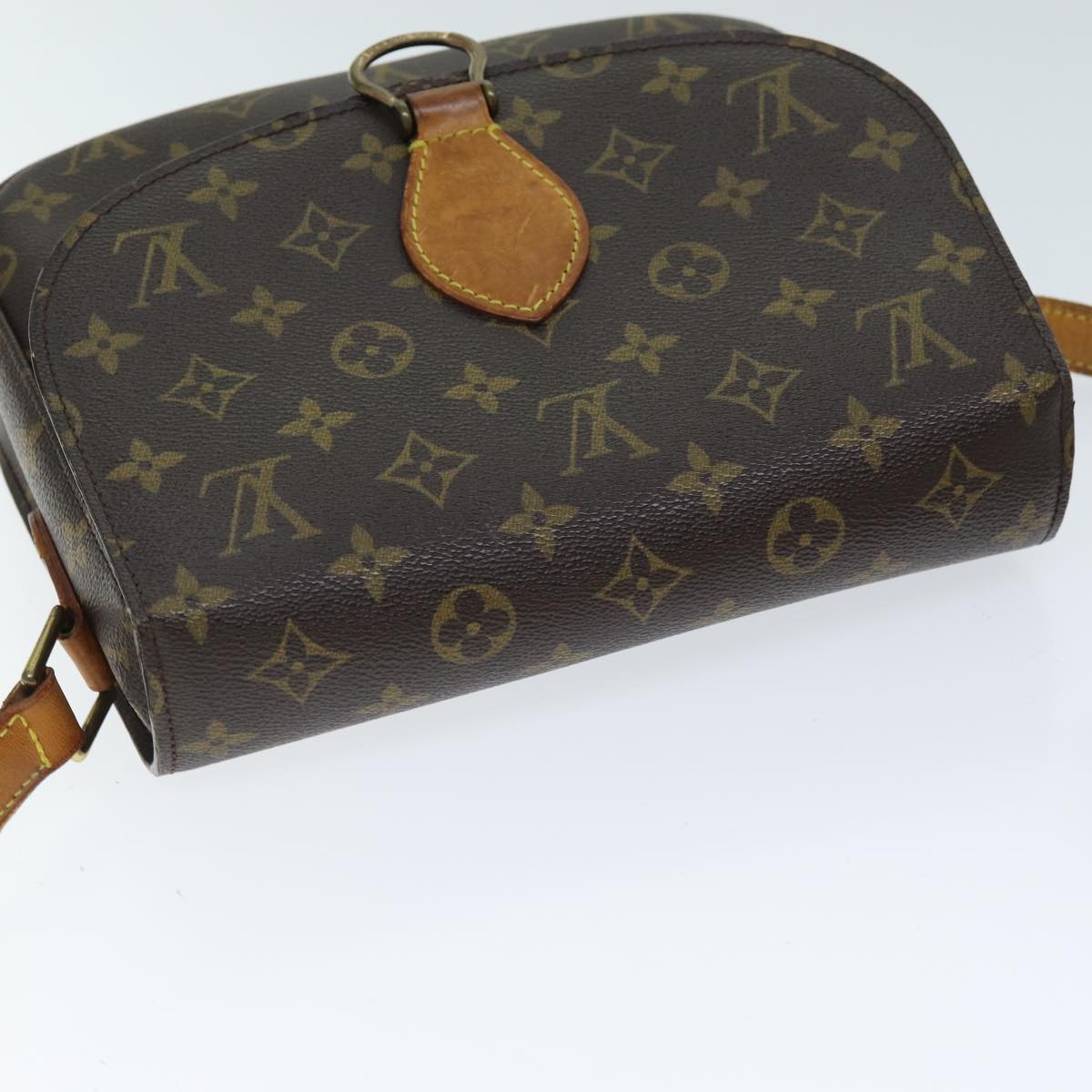 LOUIS VUITTON Monogram Saint Cloud GM Shoulder Bag M51242 LV yk12431