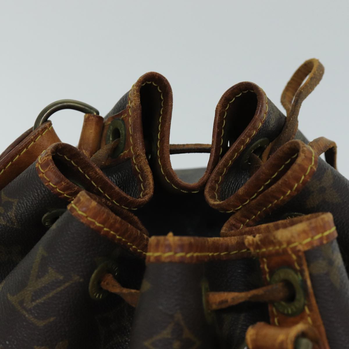 LOUIS VUITTON Monogram Petit Noe Shoulder Bag M42226 LV yk12448