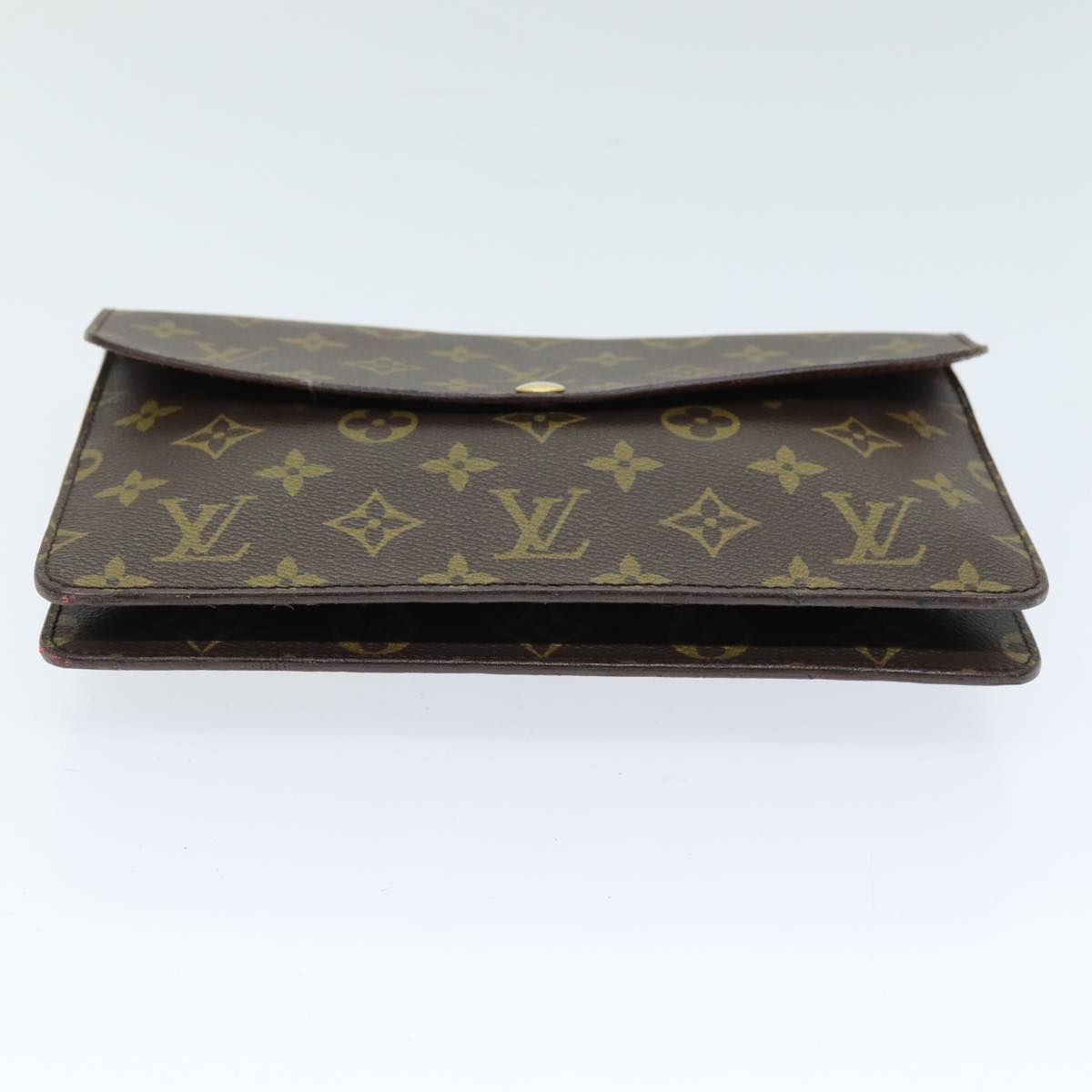 LOUIS VUITTON Monogram Double Rabat Shoulder Bag M51815 LV yk12453