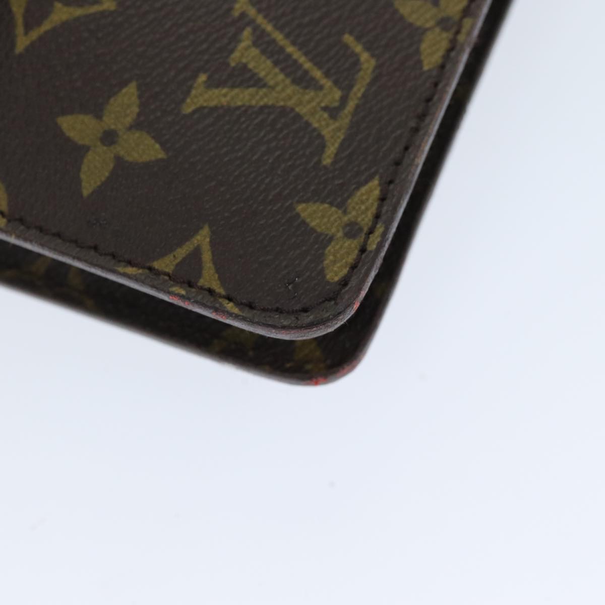LOUIS VUITTON Monogram Double Rabat Shoulder Bag M51815 LV yk12453