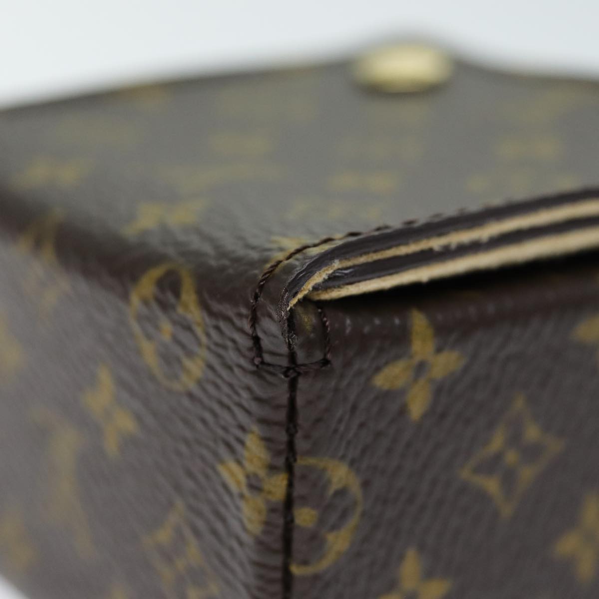 LOUIS VUITTON Monogram Jewelry Case Jewelry Box LV yk12510A