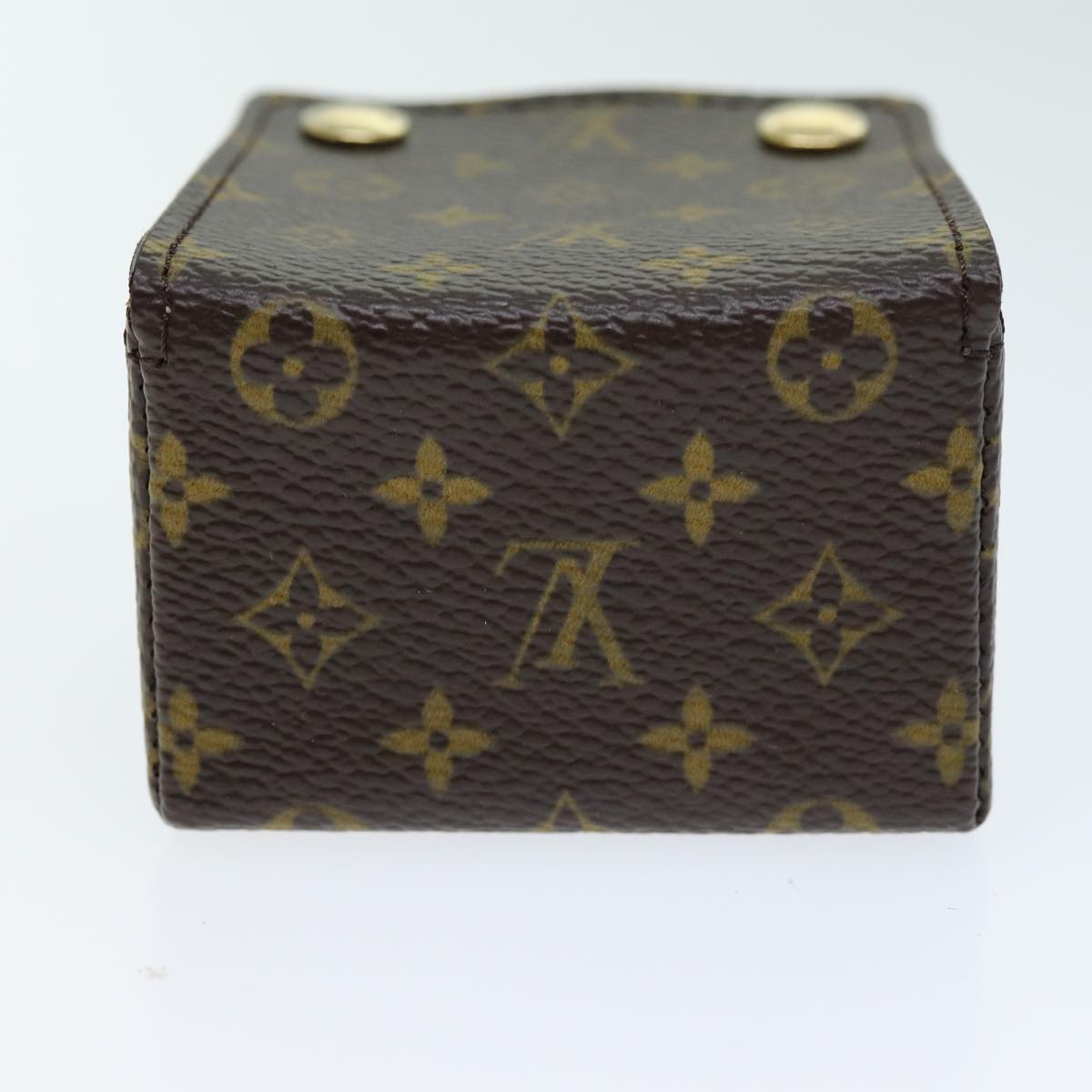 LOUIS VUITTON Monogram Jewelry Case Jewelry Box LV yk12510A