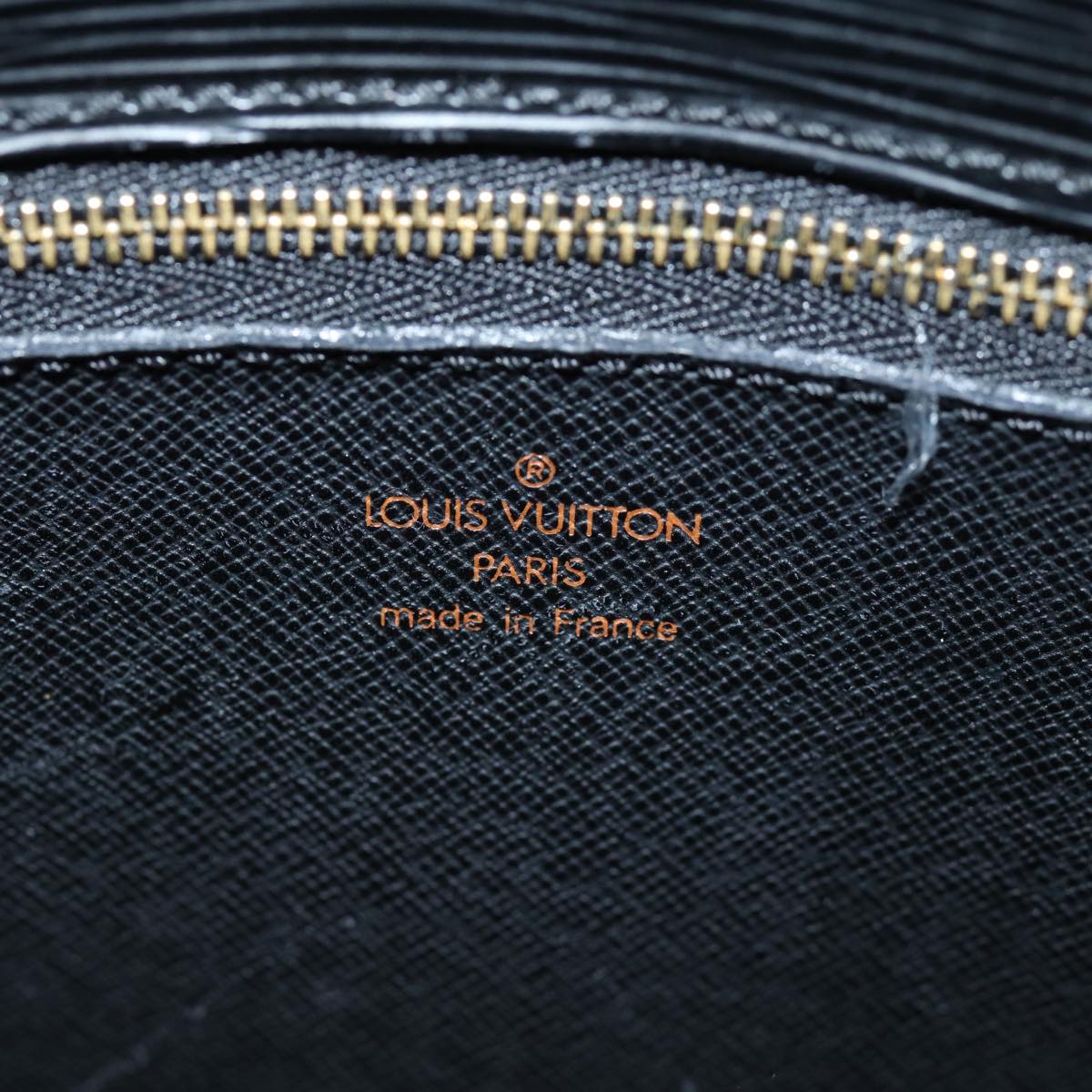 LOUIS VUITTON Epi Saint Cloud GM Shoulder Bag Black M52192 LV yk12522