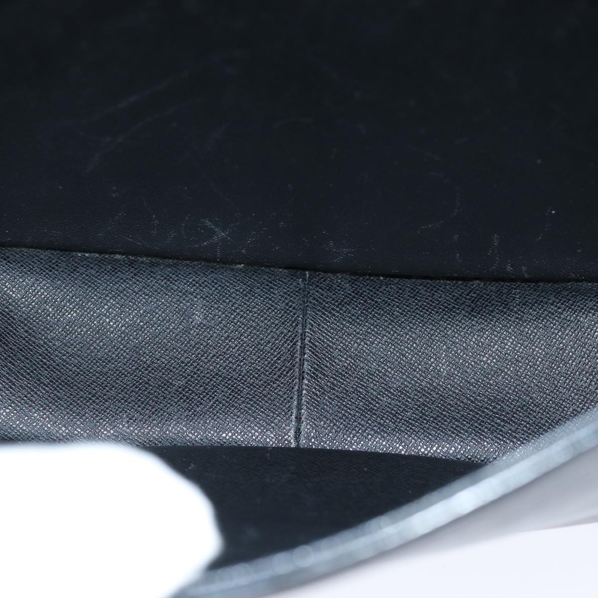 LOUIS VUITTON Epi Saint Cloud GM Shoulder Bag Black M52192 LV yk12522