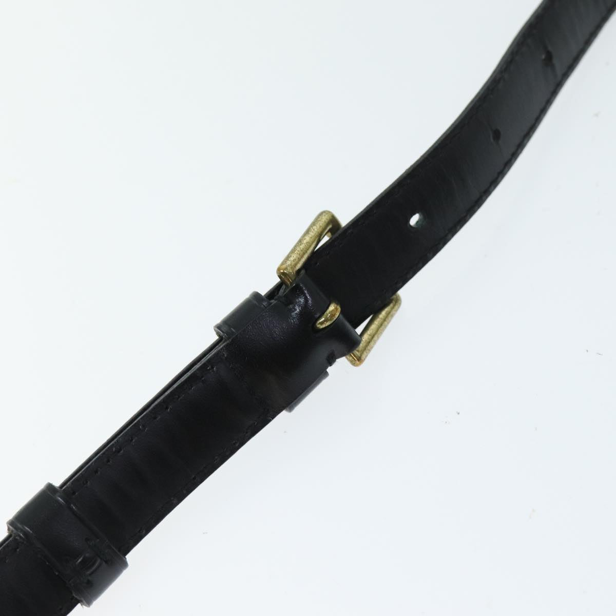 LOUIS VUITTON Epi Saint Cloud GM Shoulder Bag Black M52192 LV yk12522