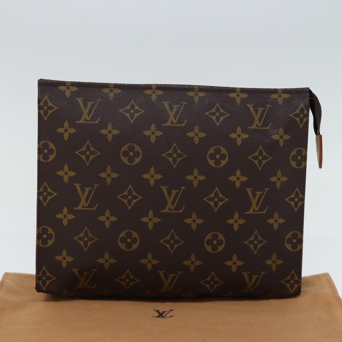 LOUIS VUITTON Monogram Poche Toilette 26 Pouch M47542 LV yk12560
