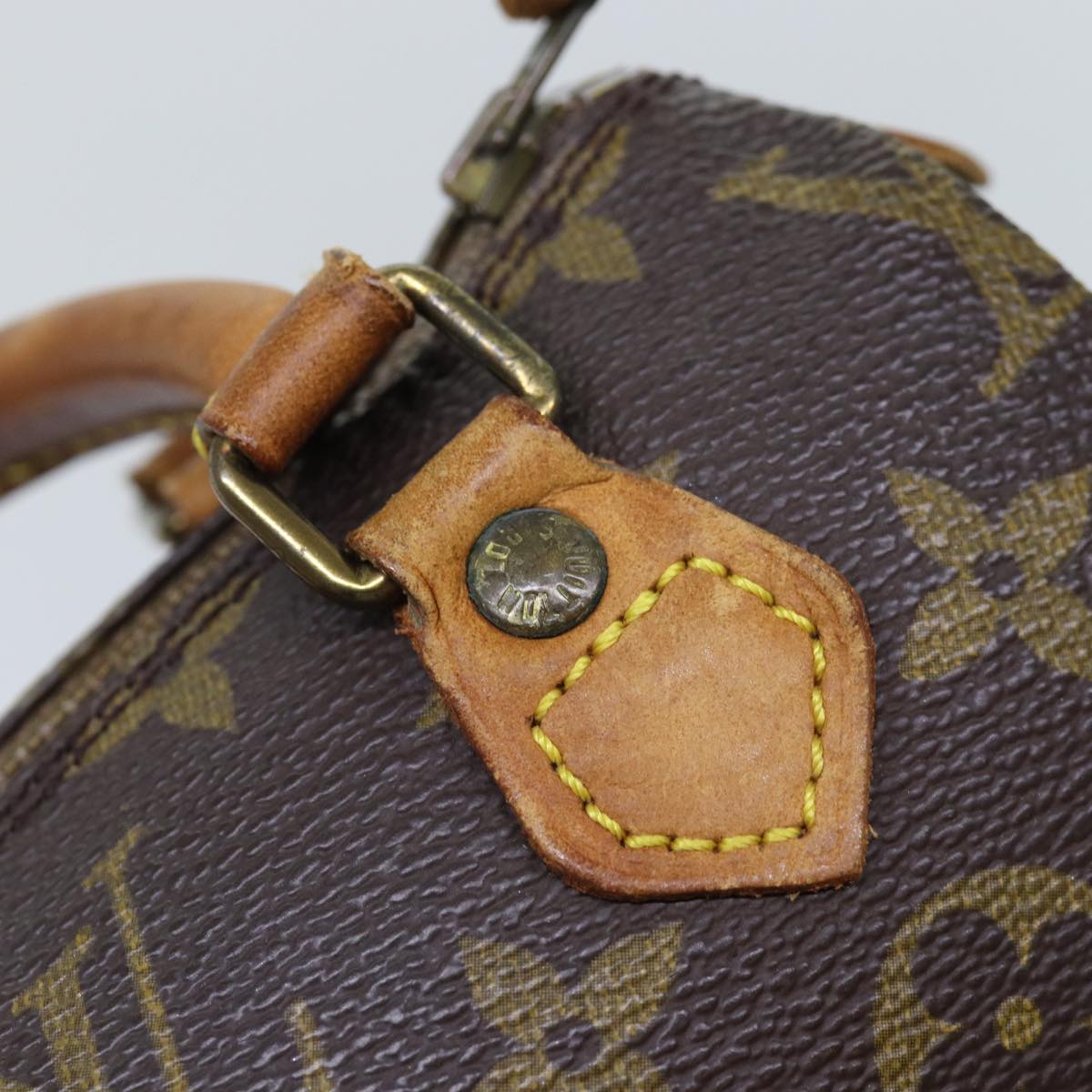 LOUIS VUITTON Monogram Mini Speedy Hand Bag 2way M41534 LV yk12603
