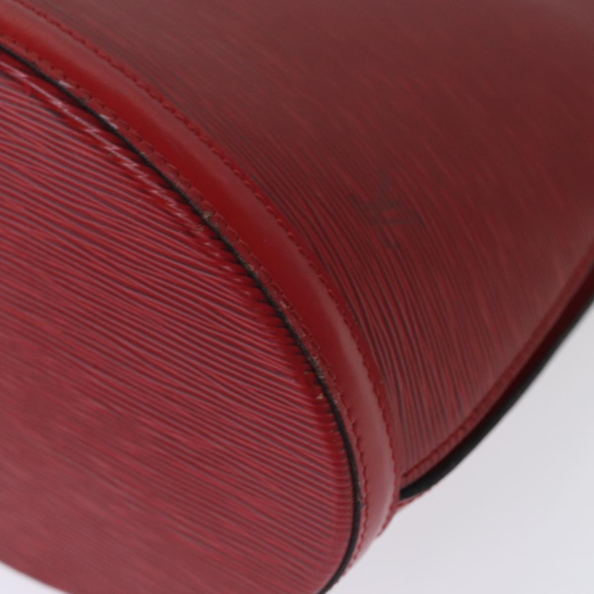 LOUIS VUITTON Epi Cluny Shoulder Bag Red M52257 LV yk12618