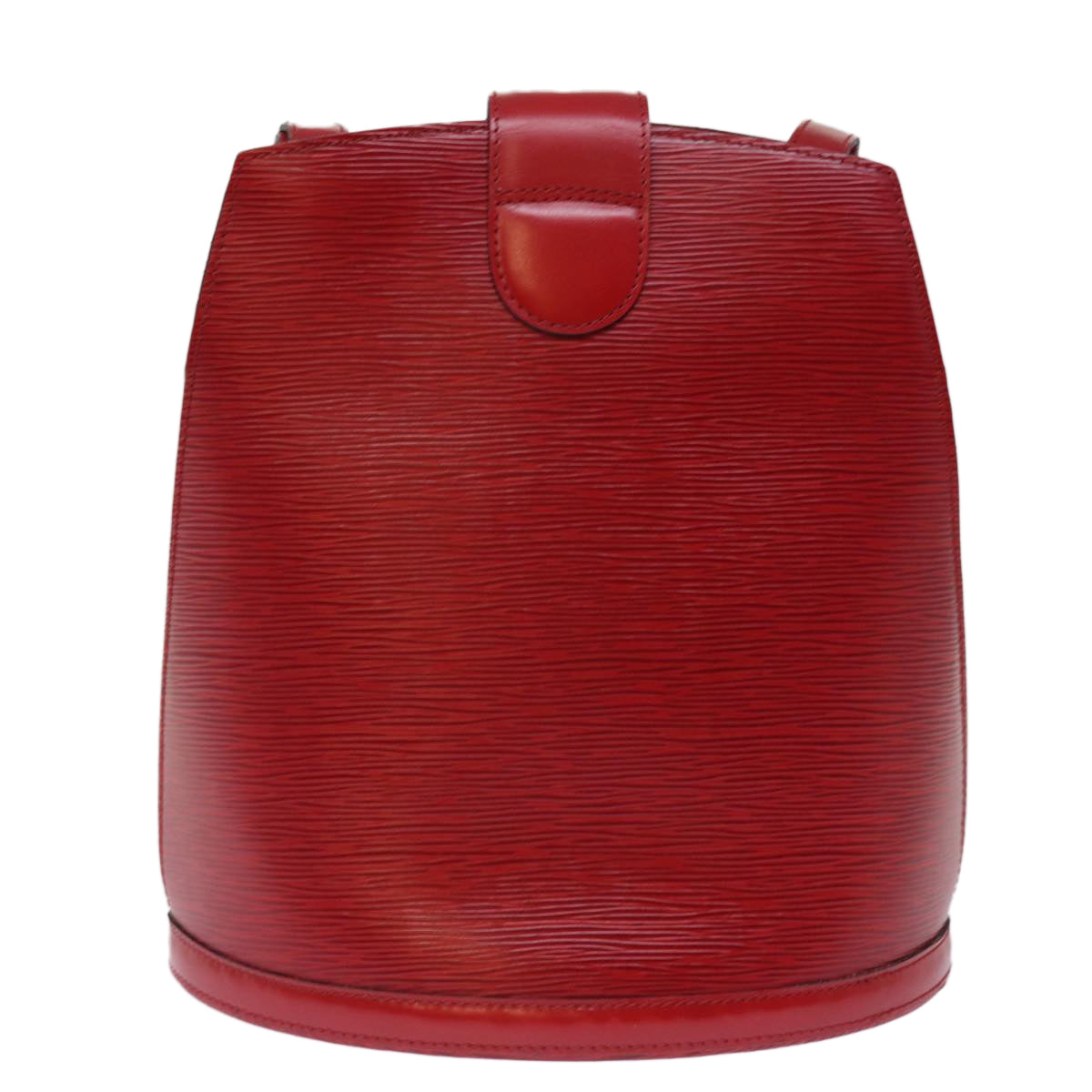 LOUIS VUITTON Epi Cluny Shoulder Bag Red M52257 LV yk12618