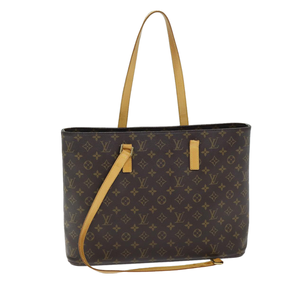 LOUIS VUITTON Monogram Luco Tote Bag M51155 LV yk12622