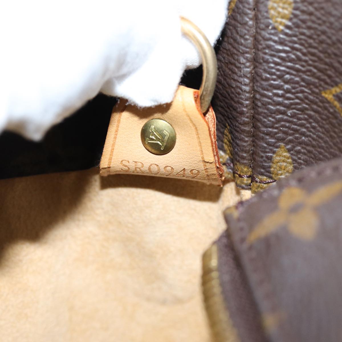 LOUIS VUITTON Monogram Luco Tote Bag M51155 LV yk12622