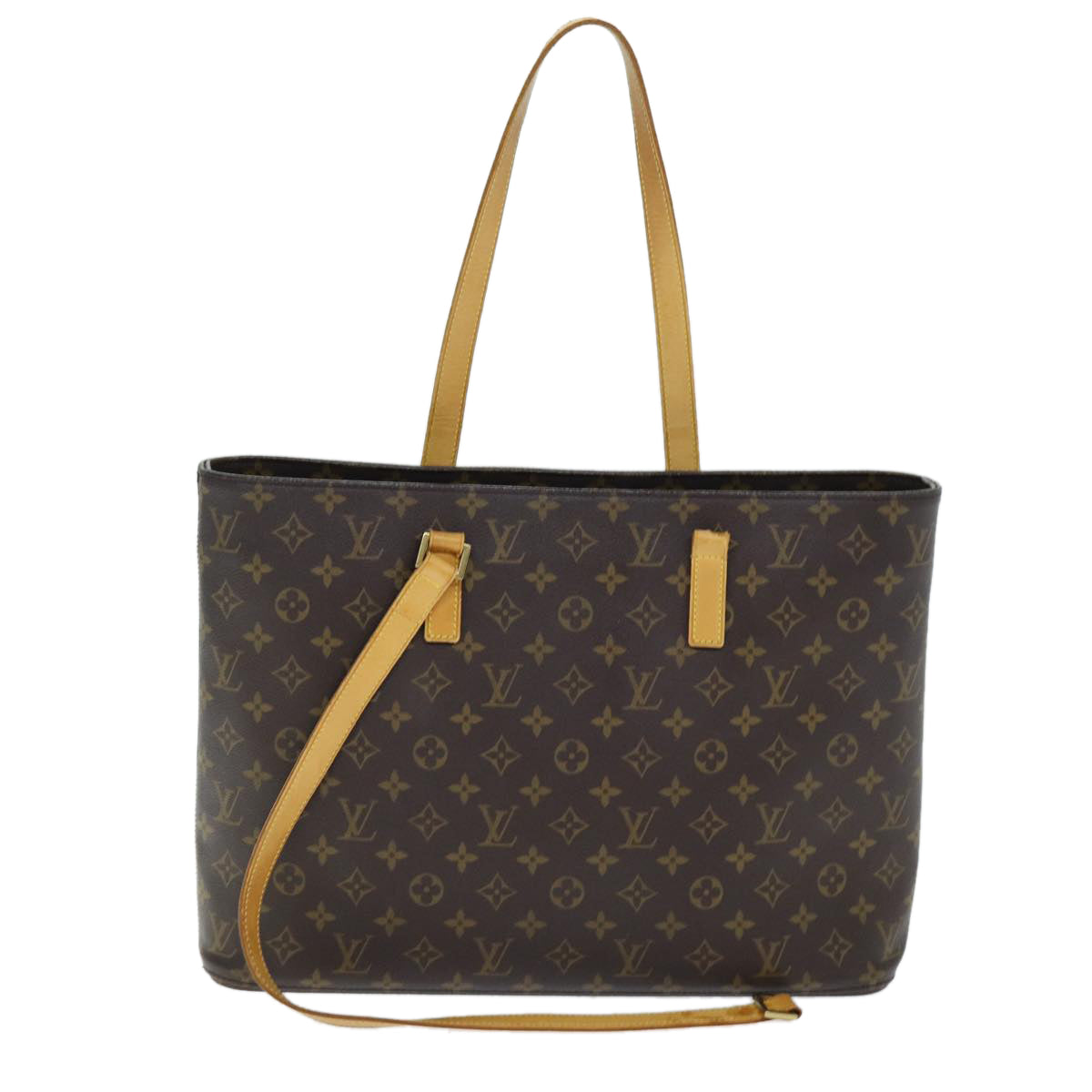 LOUIS VUITTON Monogram Luco Tote Bag M51155 LV yk12622