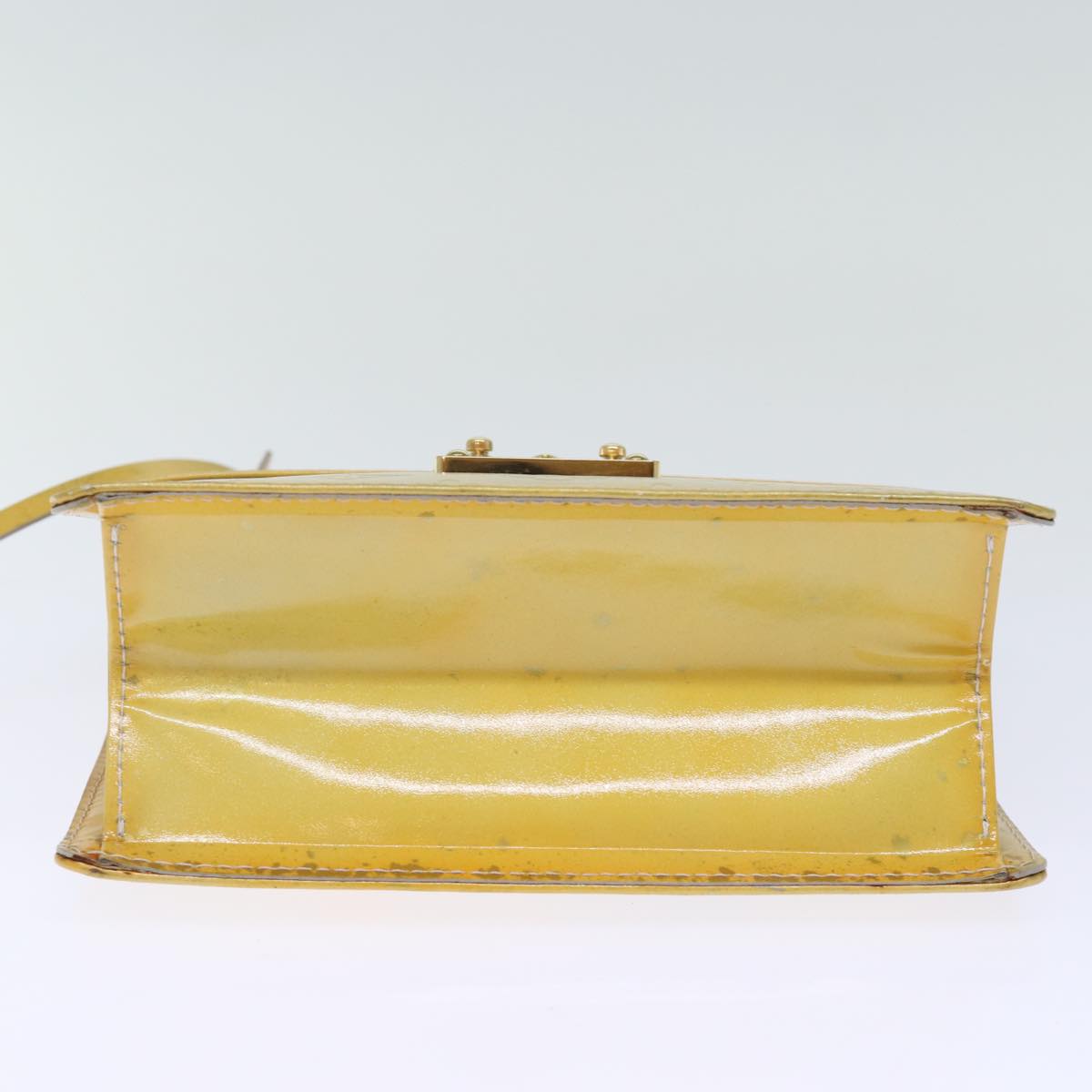 LOUIS VUITTON Monogram Vernis Spring street Hand Bag Gris M91029 LV yk12631