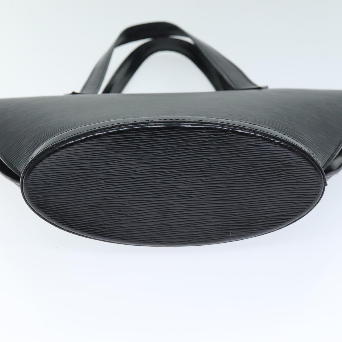 LOUIS VUITTON Epi Saint Jacques Hand Bag Black M52272 LV yk12657