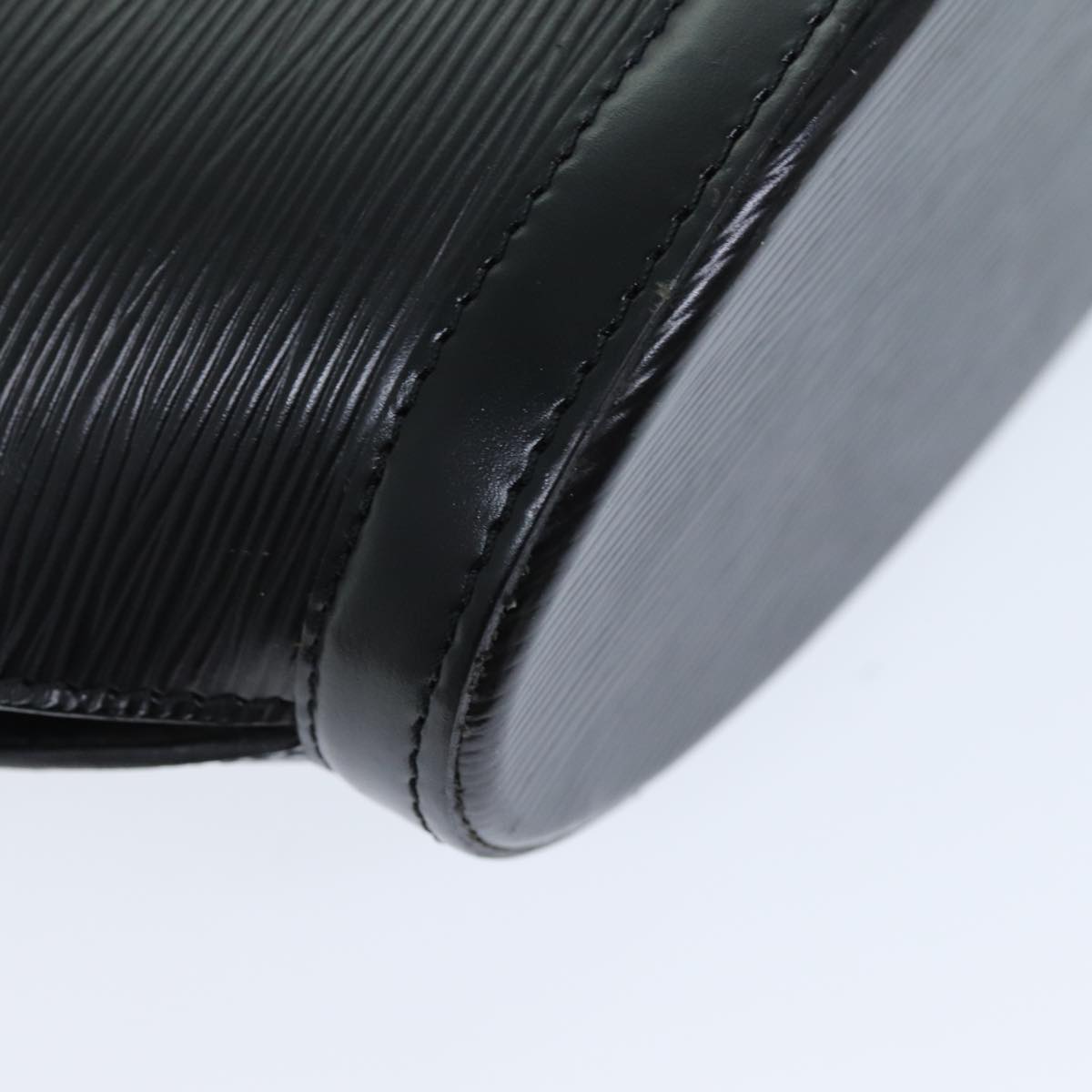 LOUIS VUITTON Epi Saint Jacques Hand Bag Black M52272 LV yk12657