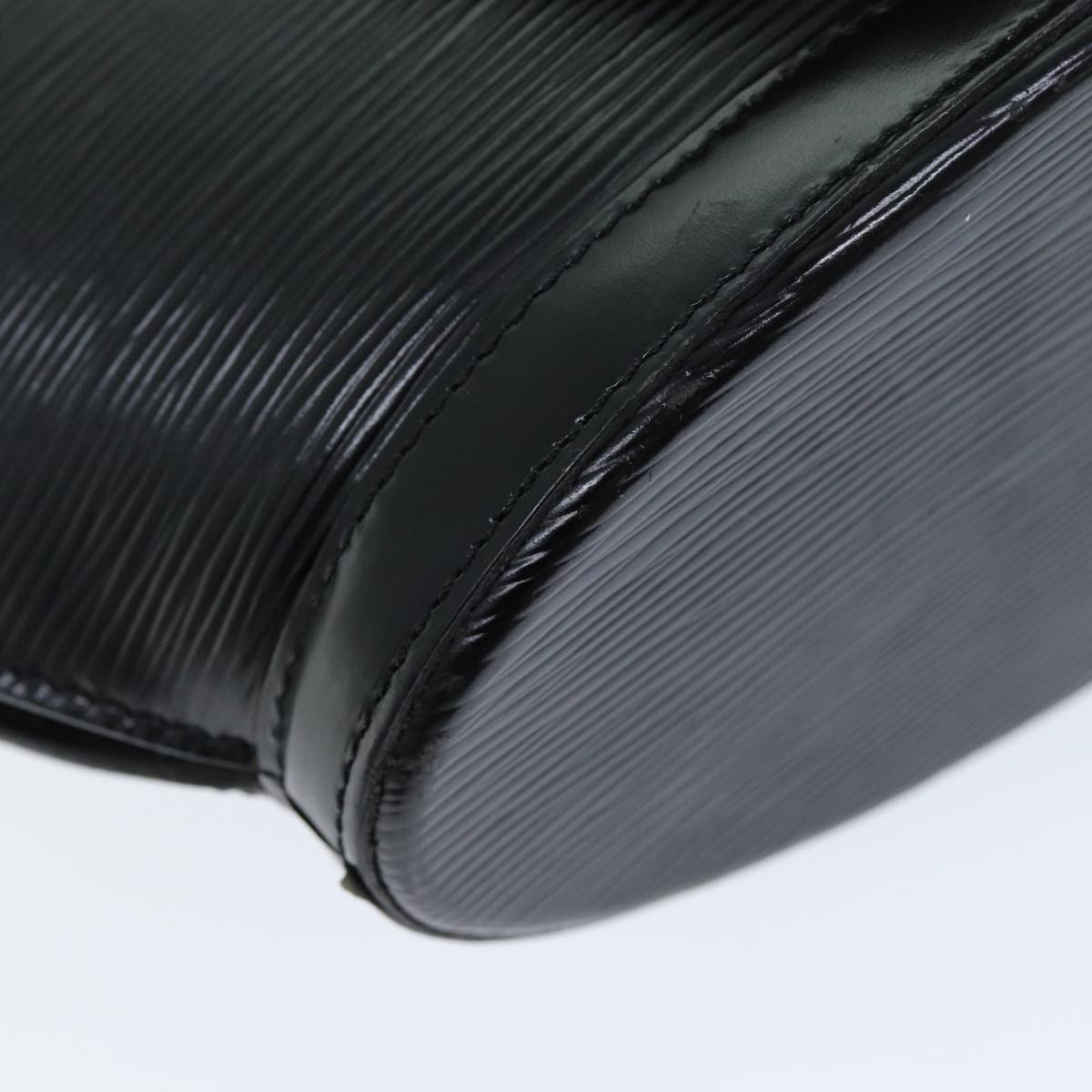 LOUIS VUITTON Epi Saint Jacques Hand Bag Black M52272 LV yk12657