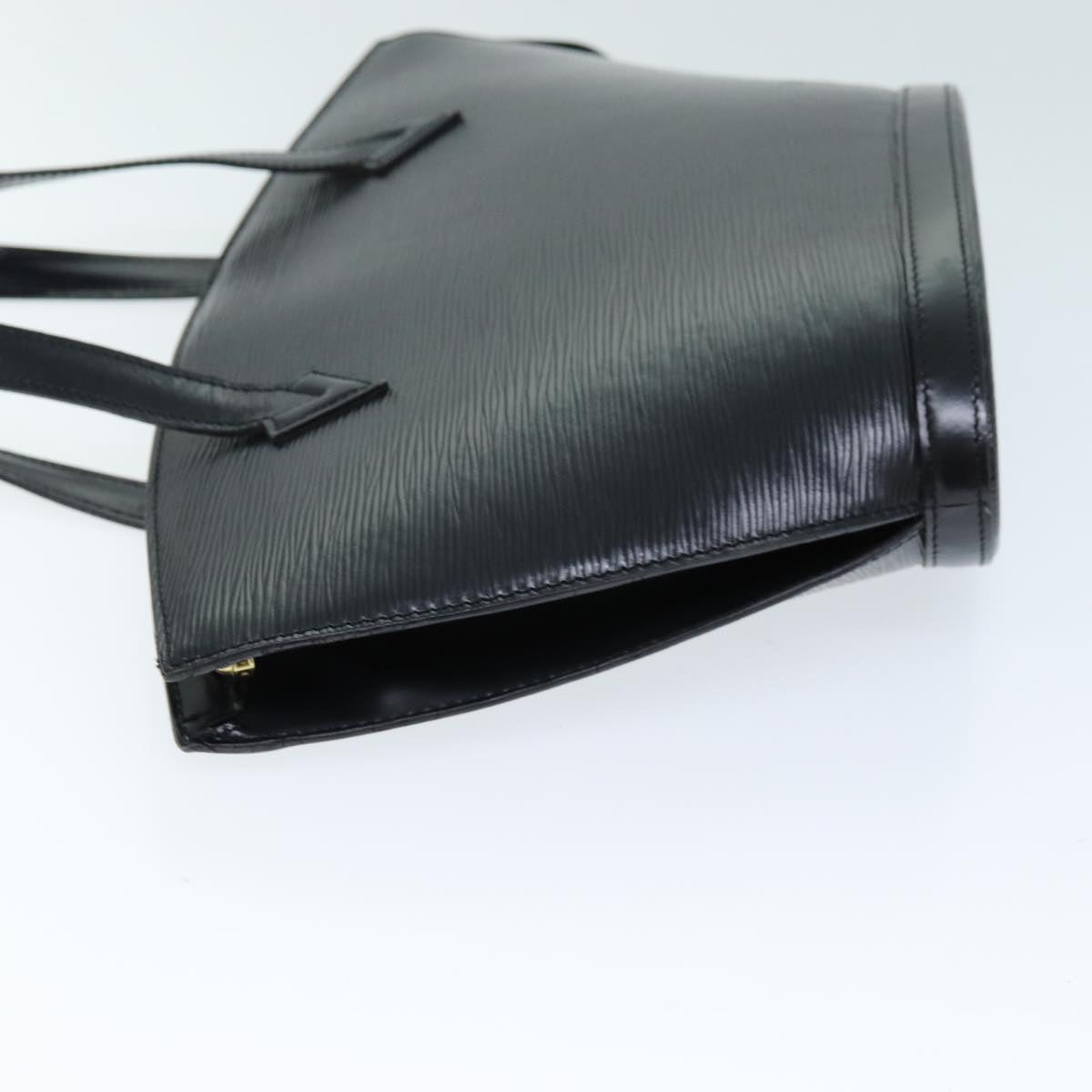 LOUIS VUITTON Epi Saint Jacques Hand Bag Black M52272 LV yk12657