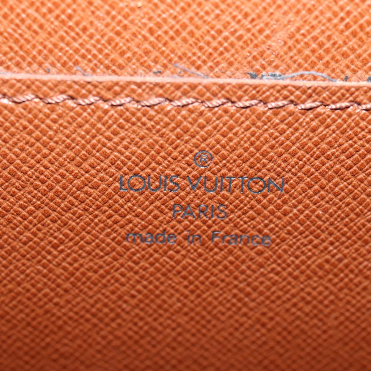 LOUIS VUITTON Monogram Porte Documents Bandouliere Bag M53338 LV yk12660