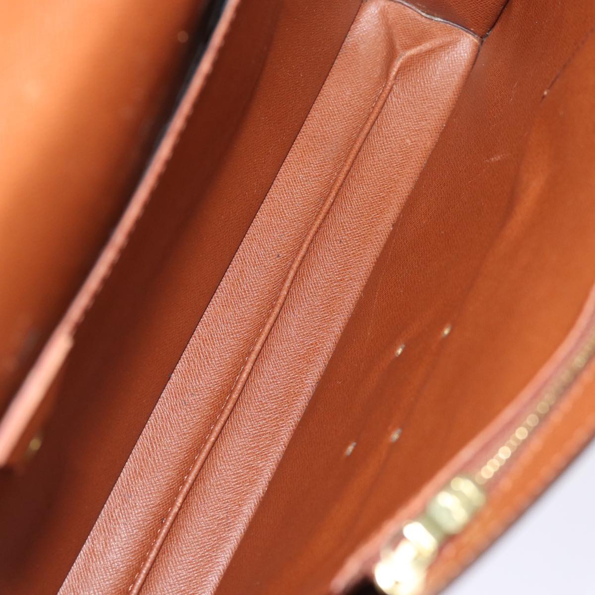 LOUIS VUITTON Monogram Porte Documents Bandouliere Bag M53338 LV yk12660