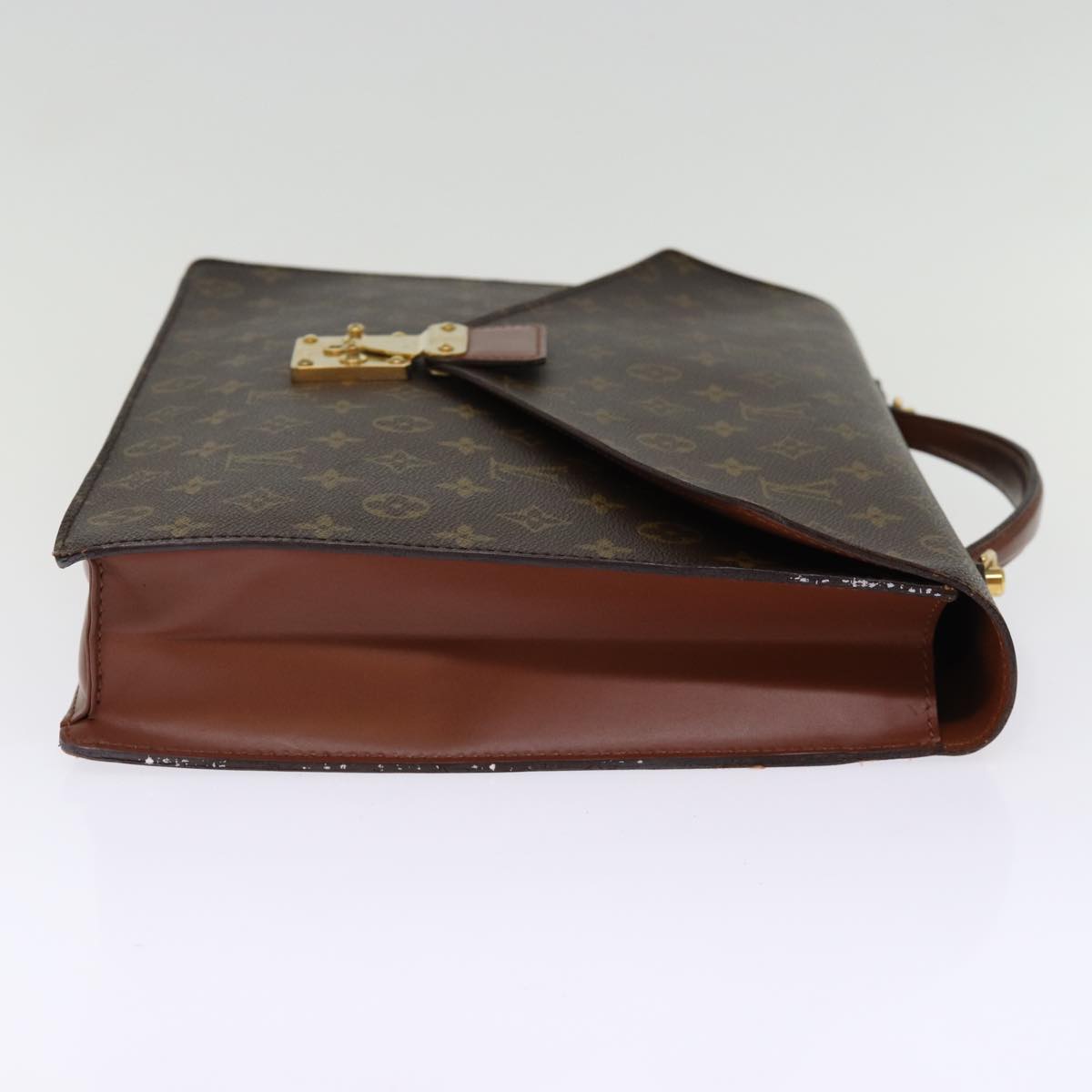 LOUIS VUITTON Monogram Porte Documents Bandouliere Bag M53338 LV yk12660