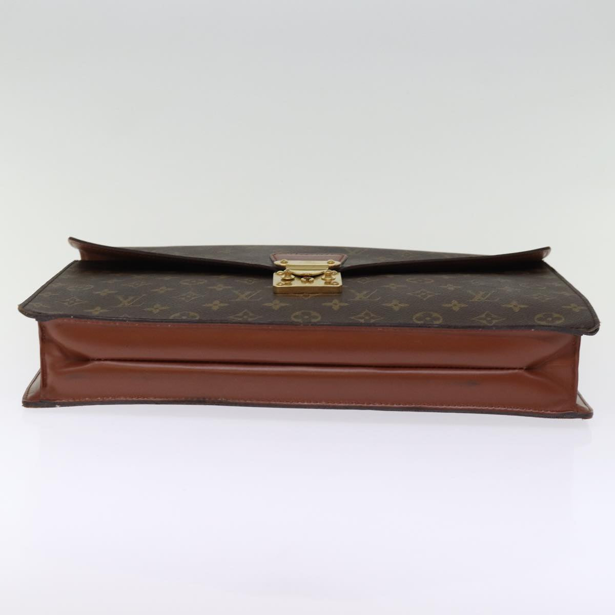 LOUIS VUITTON Monogram Porte Documents Bandouliere Bag M53338 LV yk12660