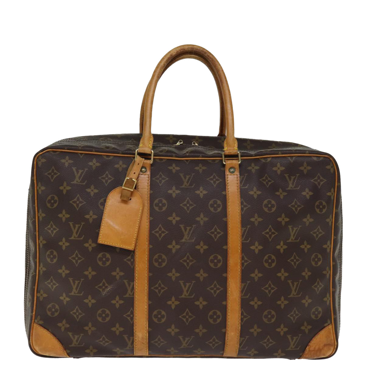 LOUIS VUITTON Monogram Sirius 45 Boston Bag M41408 LV yk12666