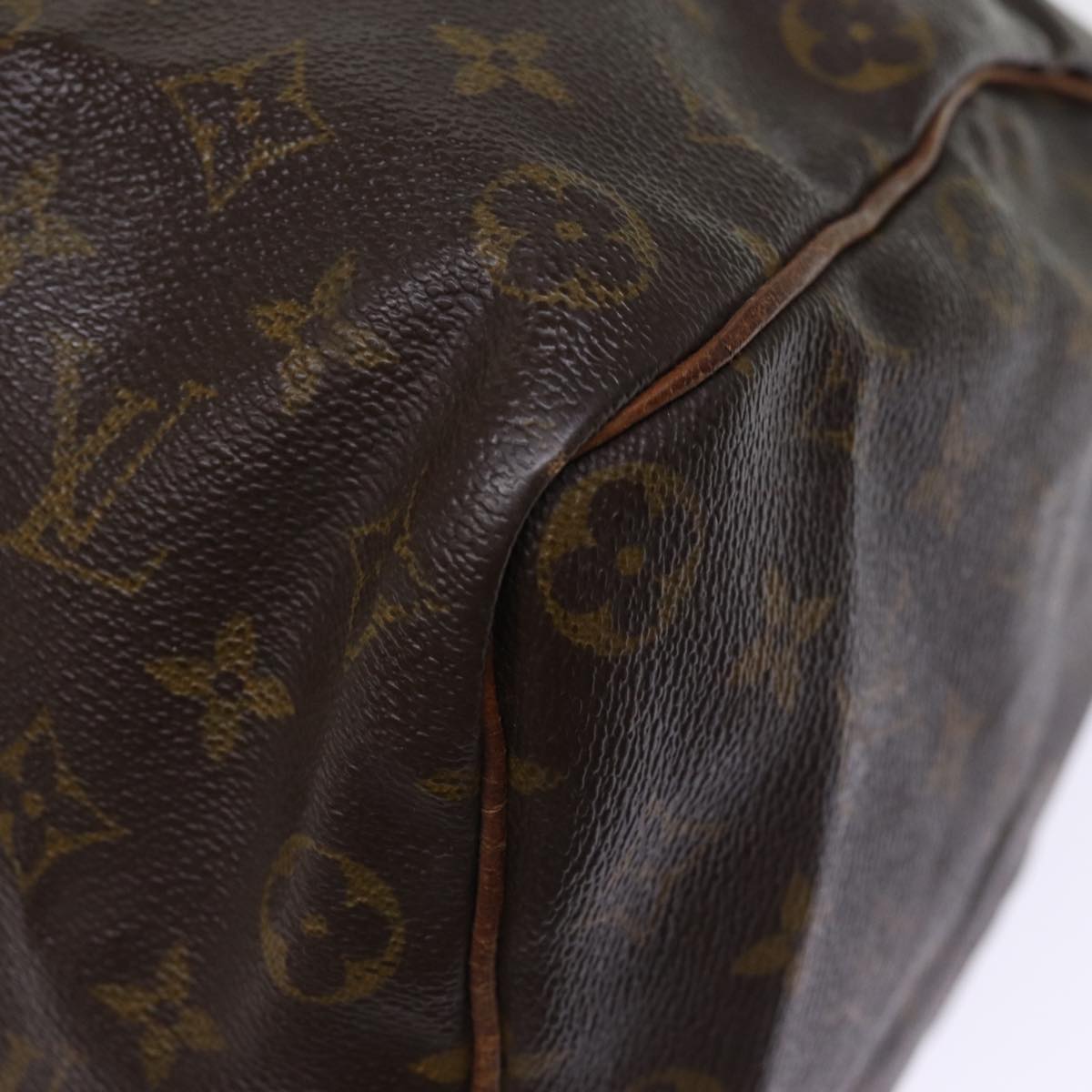 LOUIS VUITTON Monogram Speedy 35 Hand Bag M41524 LV yk12667