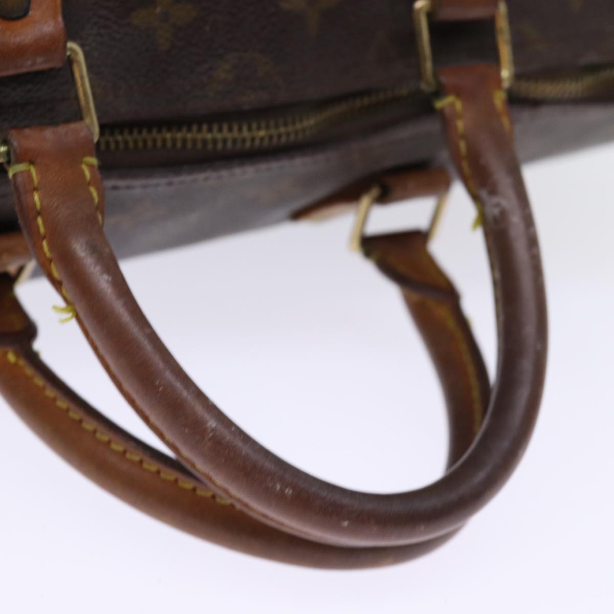 LOUIS VUITTON Monogram Speedy 35 Hand Bag M41524 LV yk12667