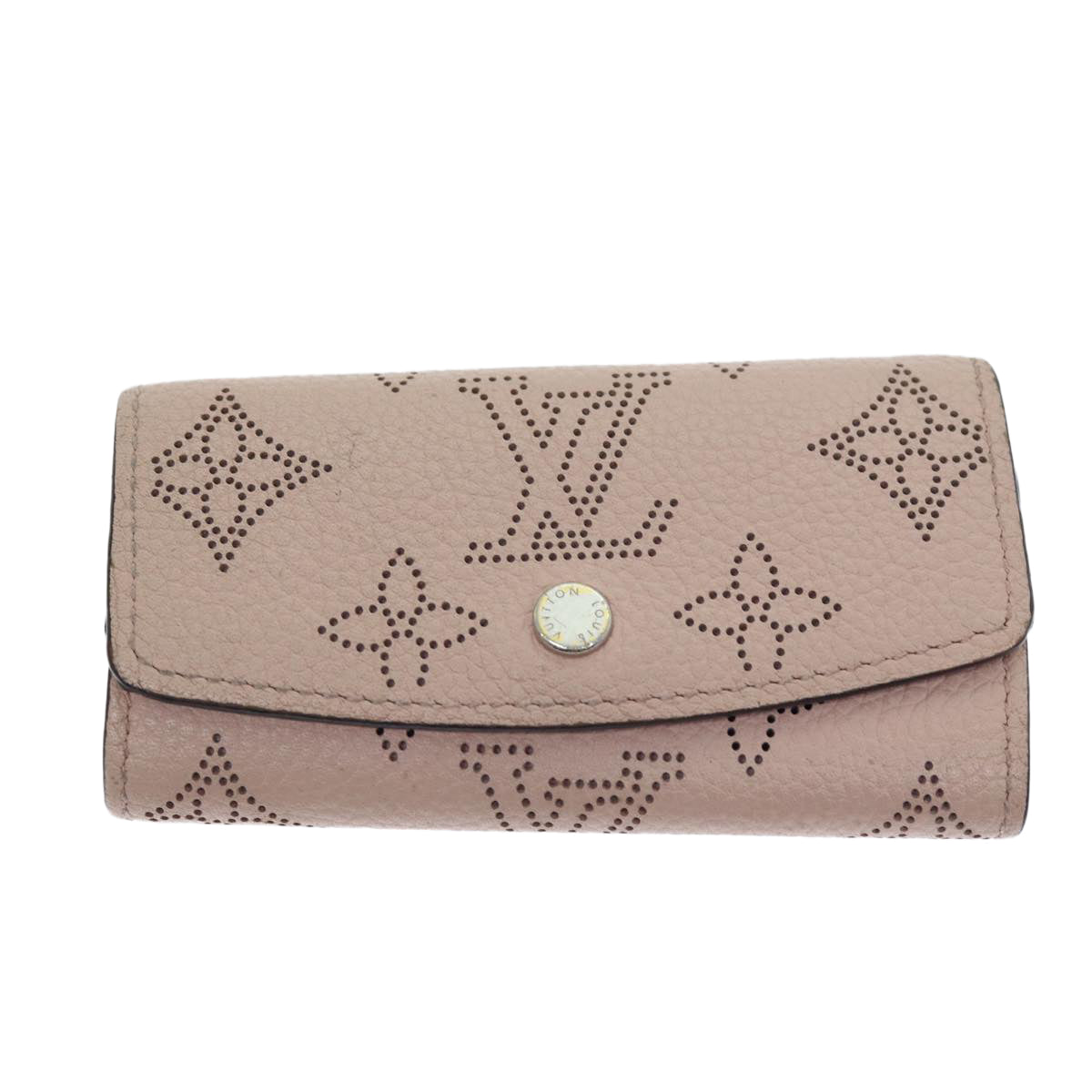 LOUIS VUITTON Mahina Multicles 4 Key Case Pink M82760 LV yk12695