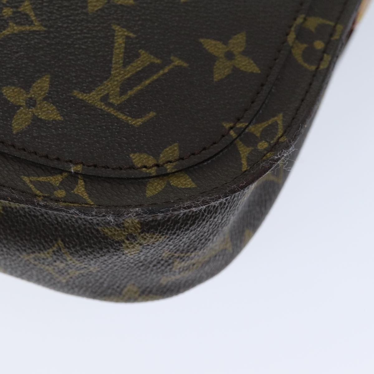 LOUIS VUITTON Monogram Saint Cloud GM Shoulder Bag M51242 LV yk12705