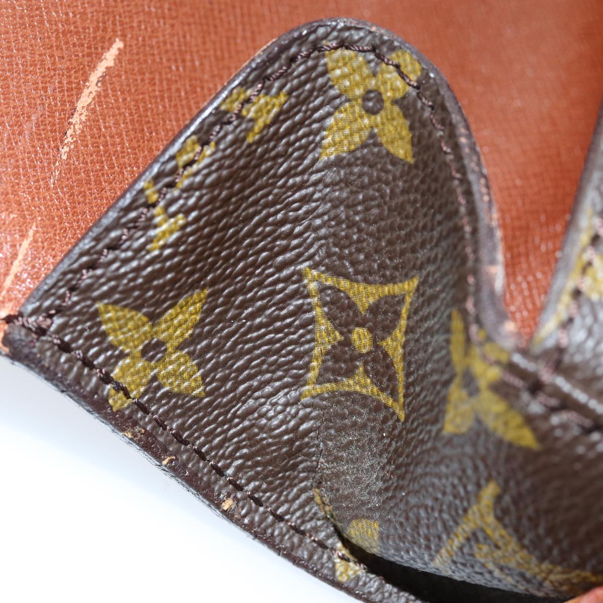 LOUIS VUITTON Monogram Saint Cloud GM Shoulder Bag M51242 LV yk12705