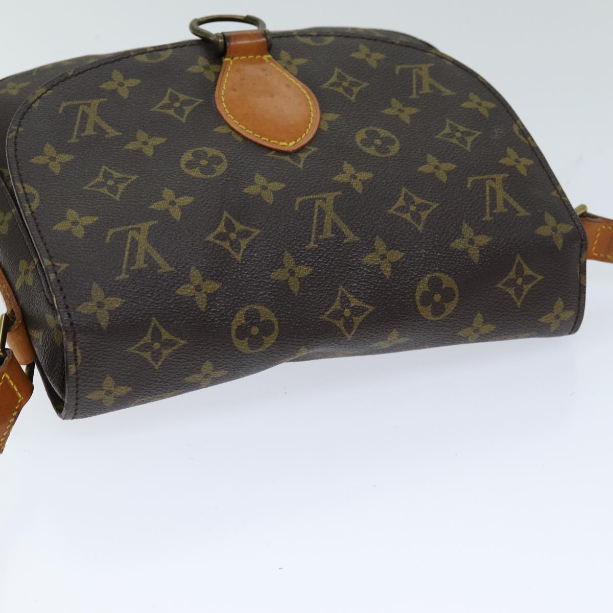 LOUIS VUITTON Monogram Saint Cloud GM Shoulder Bag M51242 LV yk12705