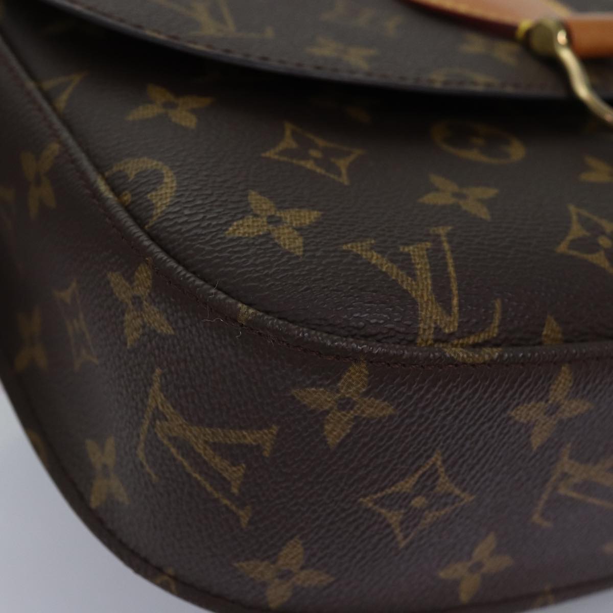 LOUIS VUITTON Monogram Saint Cloud GM Shoulder Bag M51242 LV yk12708