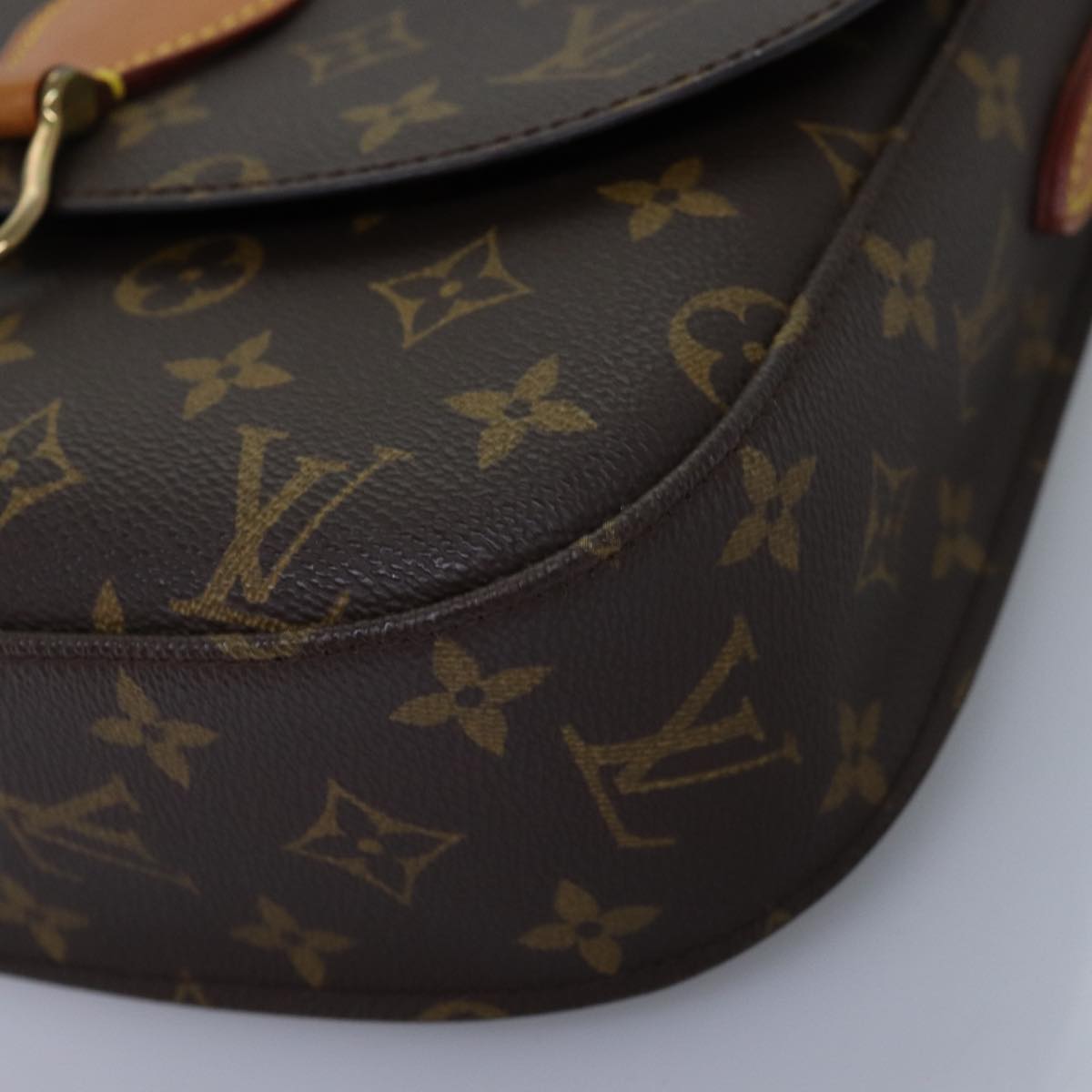 LOUIS VUITTON Monogram Saint Cloud GM Shoulder Bag M51242 LV yk12708