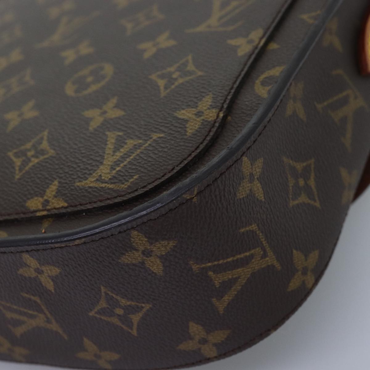 LOUIS VUITTON Monogram Saint Cloud GM Shoulder Bag M51242 LV yk12708