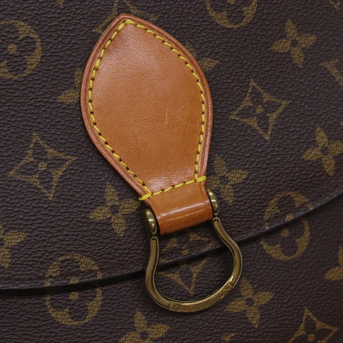 LOUIS VUITTON Monogram Saint Cloud GM Shoulder Bag M51242 LV yk12708