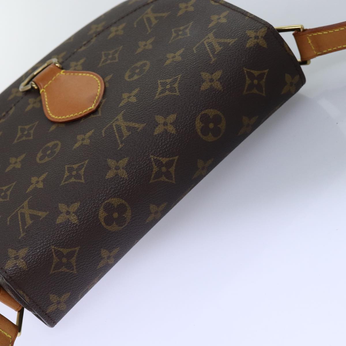 LOUIS VUITTON Monogram Saint Cloud GM Shoulder Bag M51242 LV yk12708