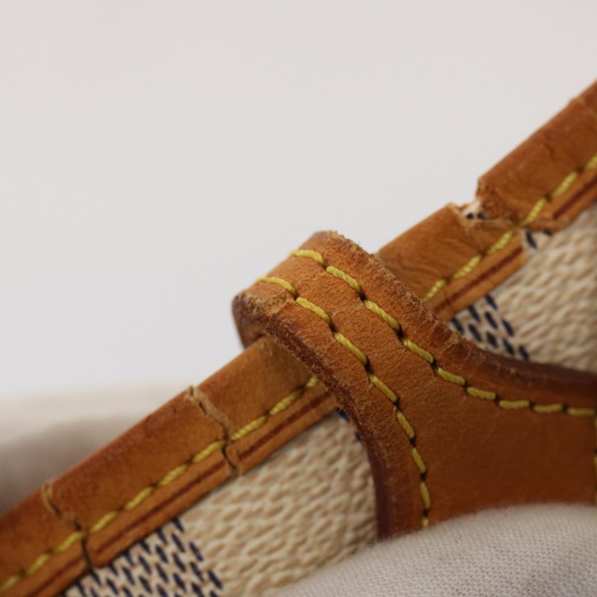 LOUIS VUITTON Damier Azur Neverfull MM Tote Bag N41605 LV yk12731