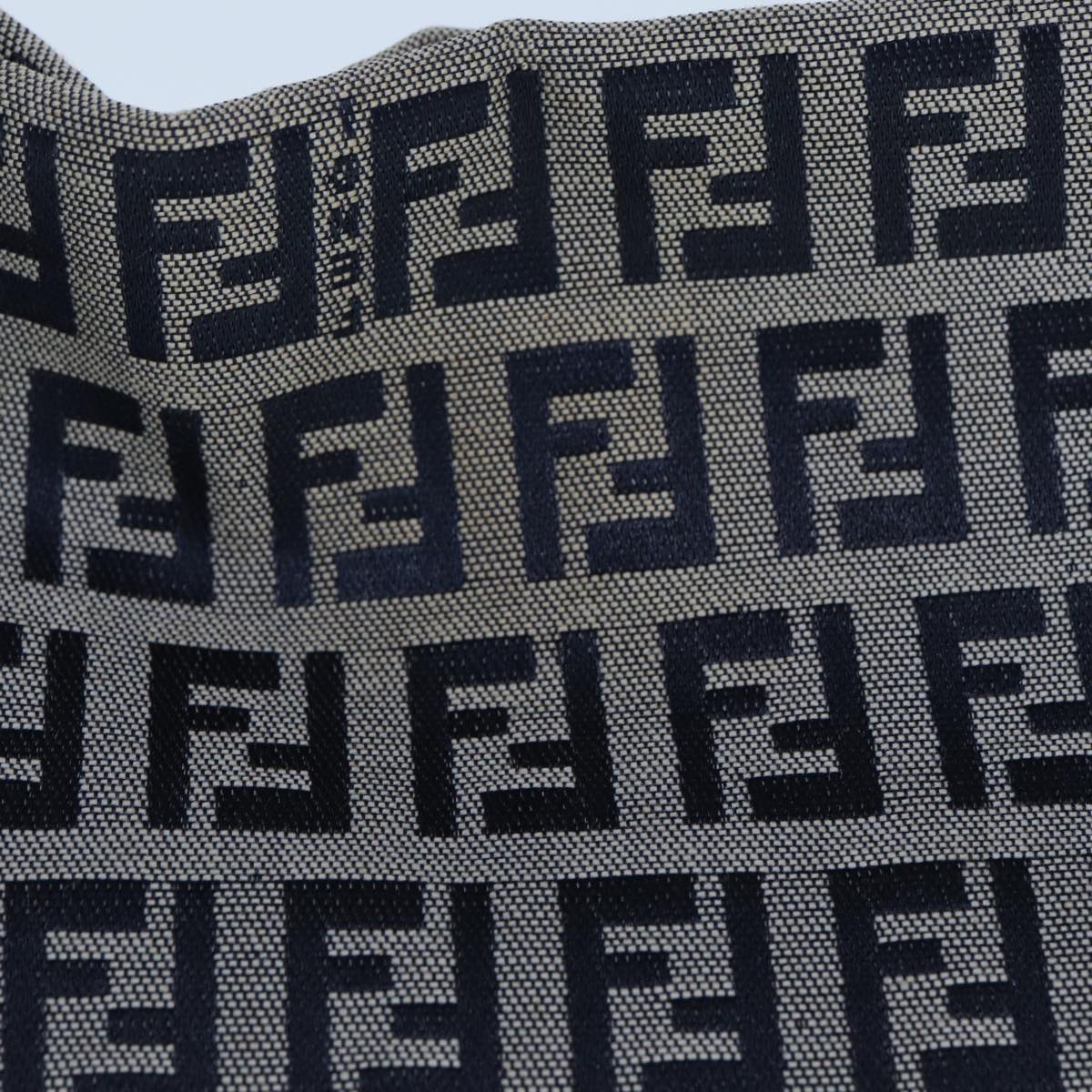 Luxury Fendi Zucchino Canvas Hand Bag Navyyk12887