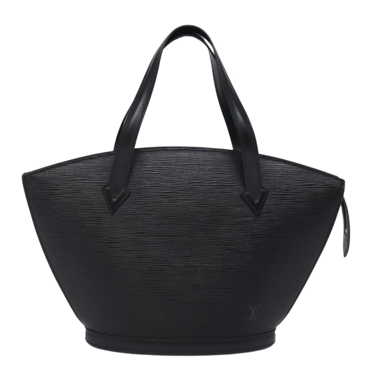 LOUIS VUITTON Epi Saint Jacques Hand Bag Black M52272 LV yk13090