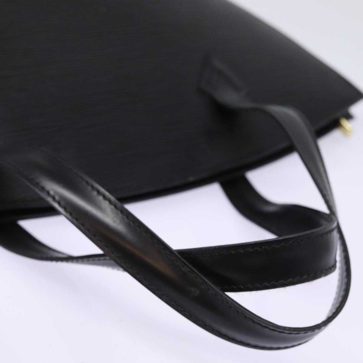 LOUIS VUITTON Epi Saint Jacques Hand Bag Black M52272 LV yk13090