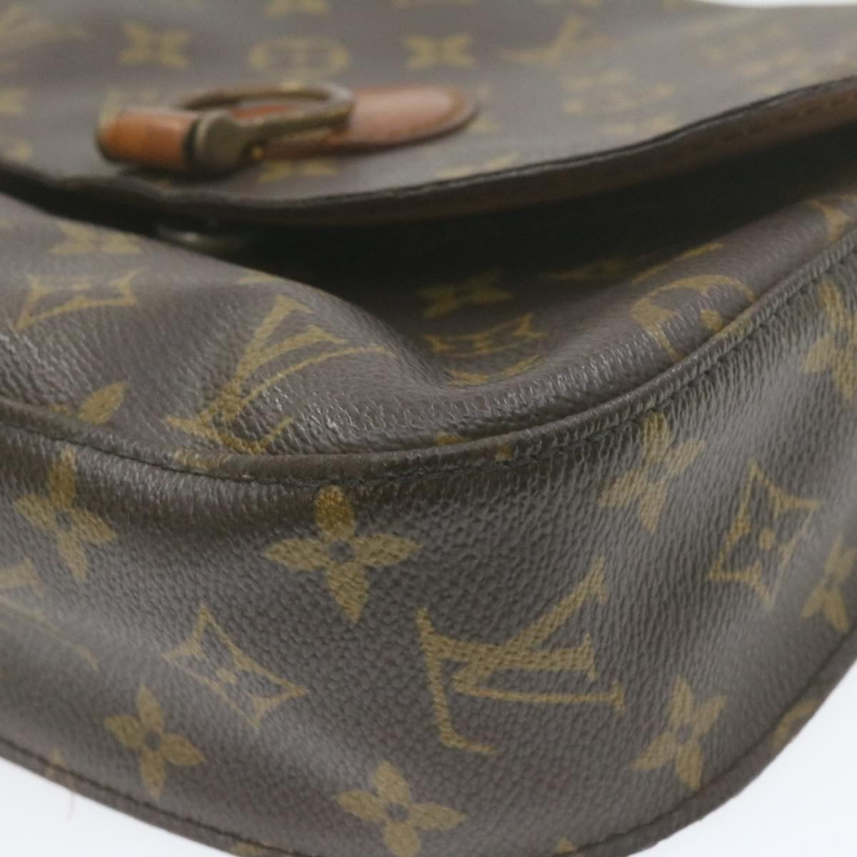 LOUIS VUITTON Monogram Saint Cloud GM Shoulder Bag M51242 LV yk1318