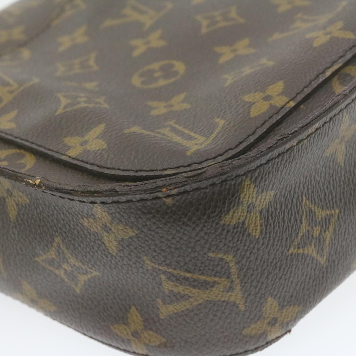 LOUIS VUITTON Monogram Saint Cloud GM Shoulder Bag M51242 LV yk1318