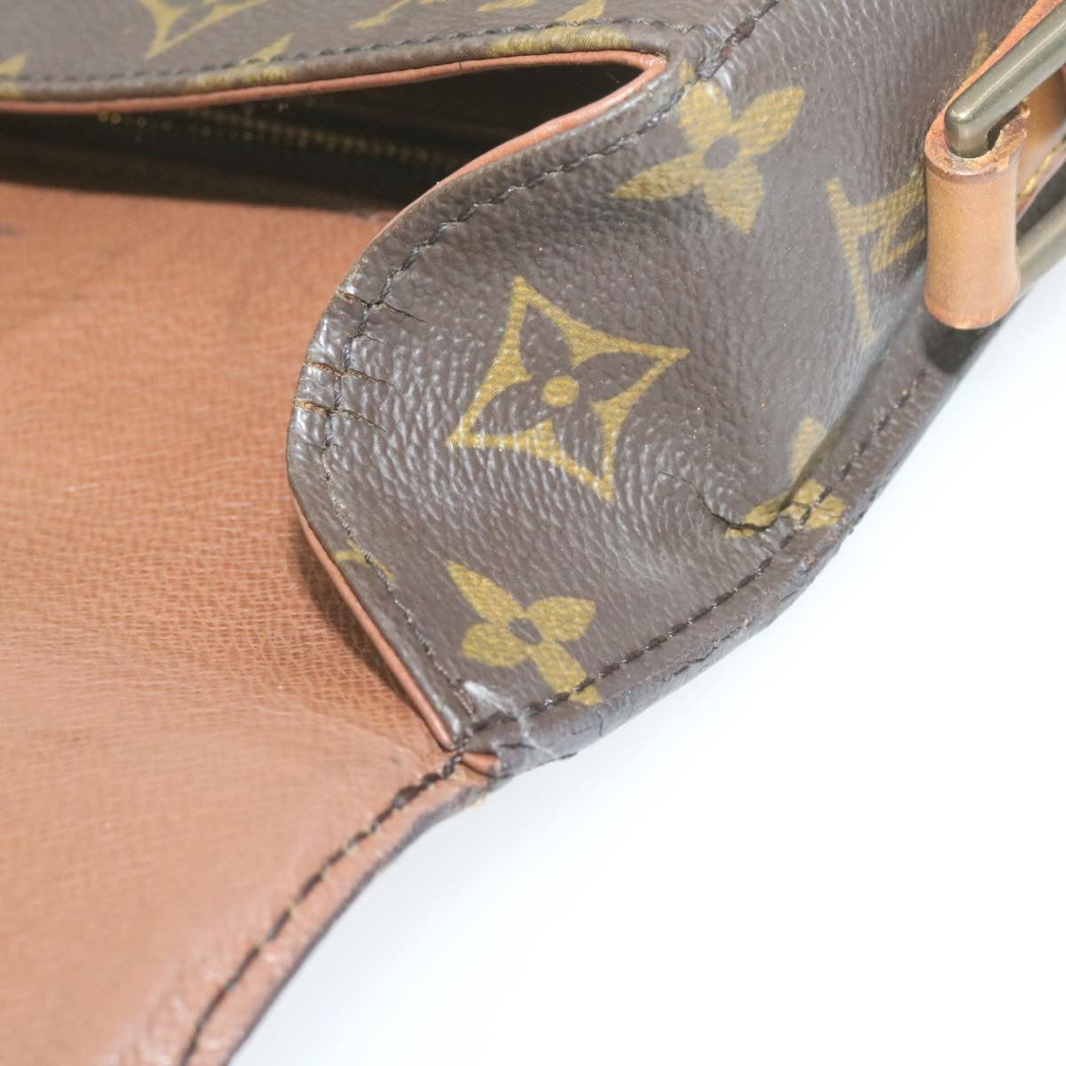 LOUIS VUITTON Monogram Saint Cloud GM Shoulder Bag M51242 LV yk1318