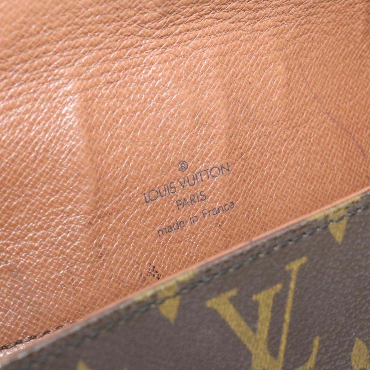 LOUIS VUITTON Monogram Saint Cloud GM Shoulder Bag M51242 LV yk1318
